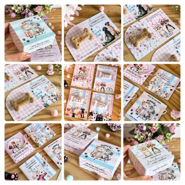 Kit Digital de Encadernação para Mães de Pets - Arquivo PDF