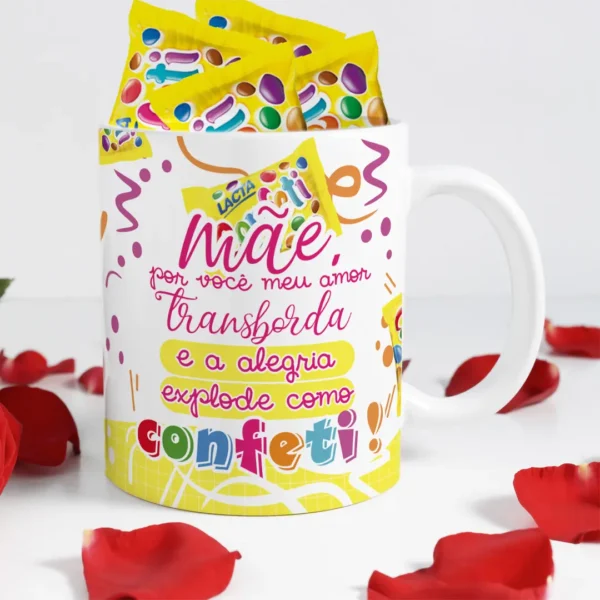 Kit Digital de Sublimação para Canecas - Dia das Mães 2023