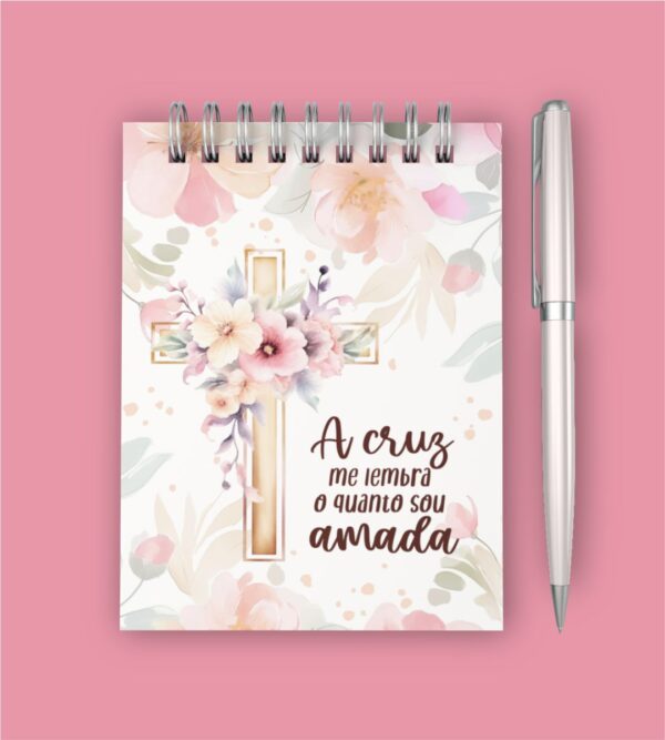 Kit Digital Devocional Forte & Corajosa Bloquinho + Planner