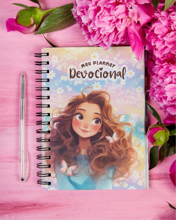 Kit Digital Devocional Forte & Corajosa Bloquinho + Planner