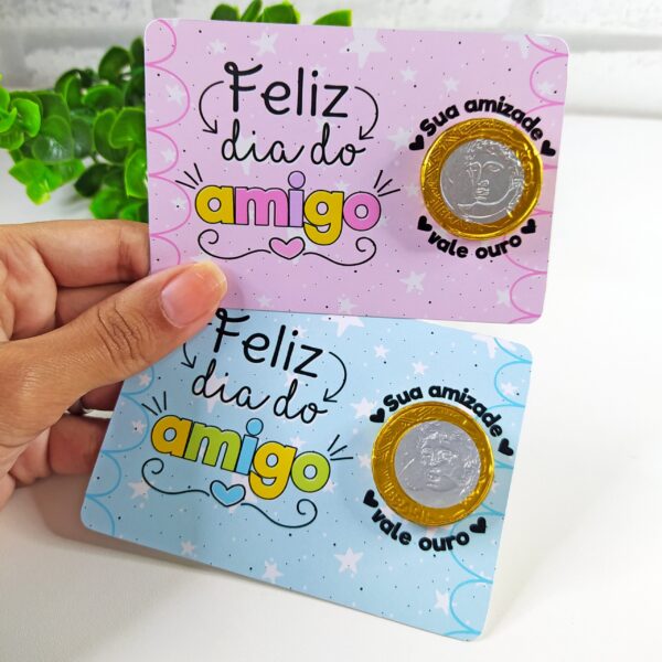 Kit Digital Dia Amigo Amizade Papelaria Personalizados Mimos