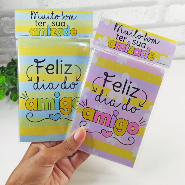 Kit Digital Dia Amigo Amizade Papelaria Personalizados Mimos
