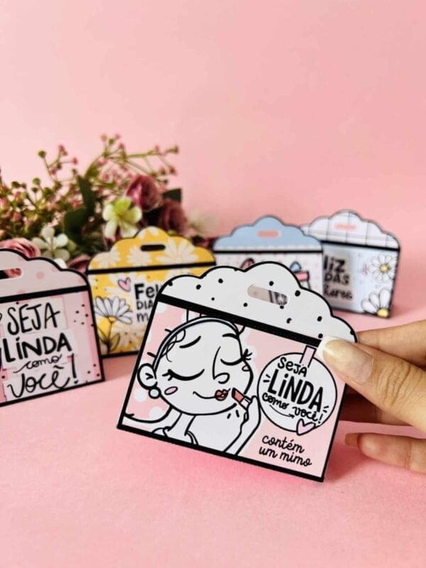 Kit Digital Dia Da Mulher 2023 Brindes Mimos Personalizados