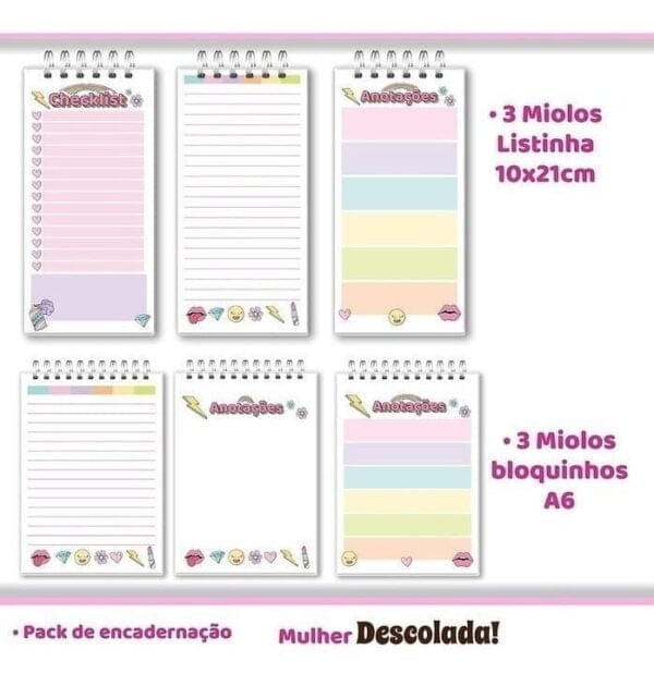 Kit Digital Dia Da Mulher Encadernação Mimos Personalizados