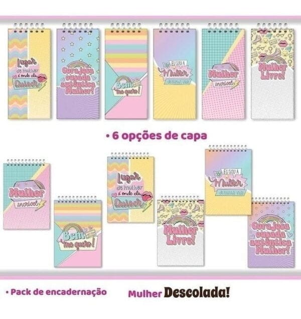 Kit Digital Dia Da Mulher Encadernação Mimos Personalizados