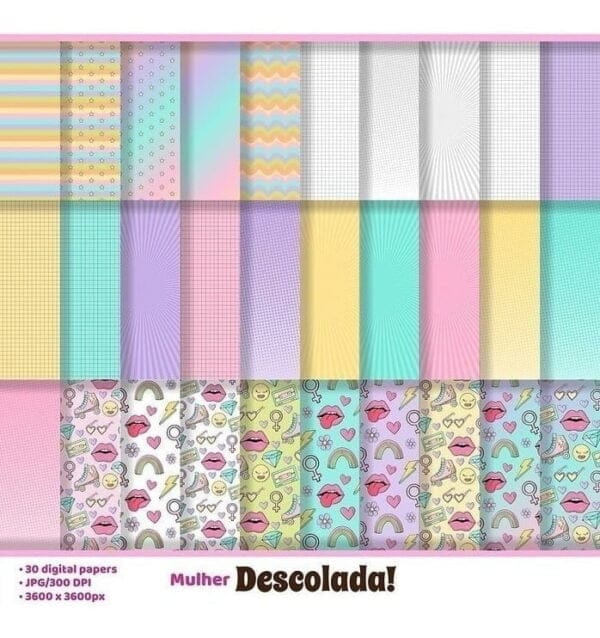 Kit Digital Dia Da Mulher Encadernação Mimos Personalizados