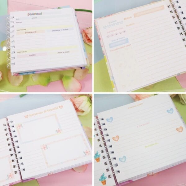 Kit Digital Dia Das Mães + Encadernação Caderno Receitas