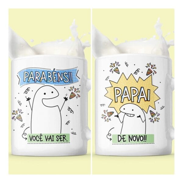 Kit Digital Dia Dos Pais Flork Frases Engraçadas Sublimação