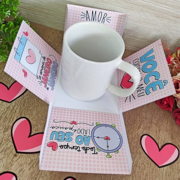 Kit Digital Dia Namorados Mimos Fofos Artes Personalizadas