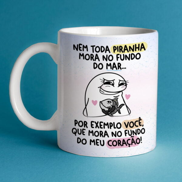 Kit Digital Flork Amigas Frases Engraçadas Sublimação Caneca