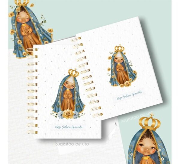 Kit Digital Ilustracoes Nossa Senhora Aparecida Santinhos 6