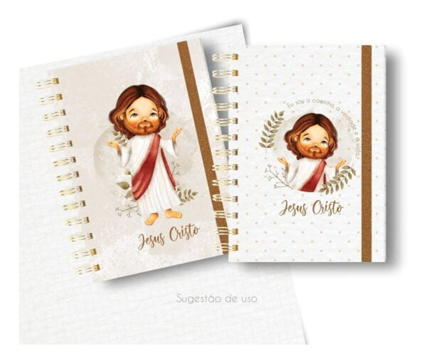 Kit Digital Jesus Cristo Santinhos Personalizados Papelaria 5