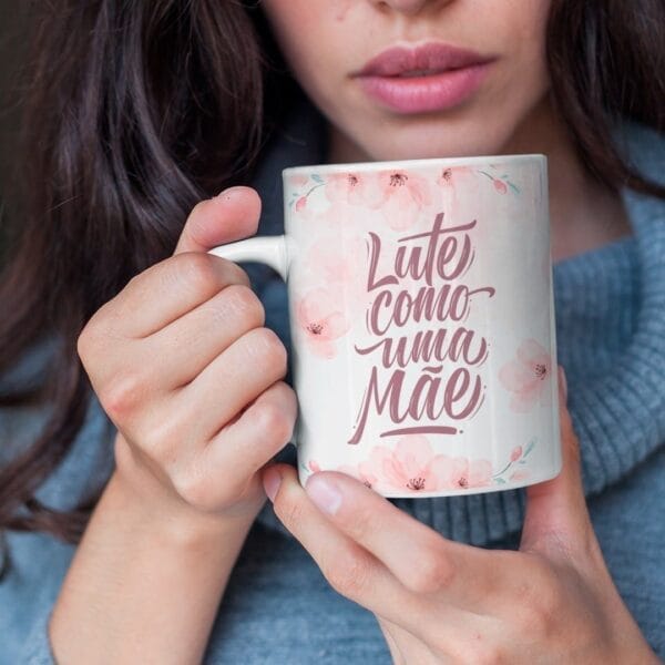 Kit Digital Mães Frases Lettering Caneca Agenda Camiseta