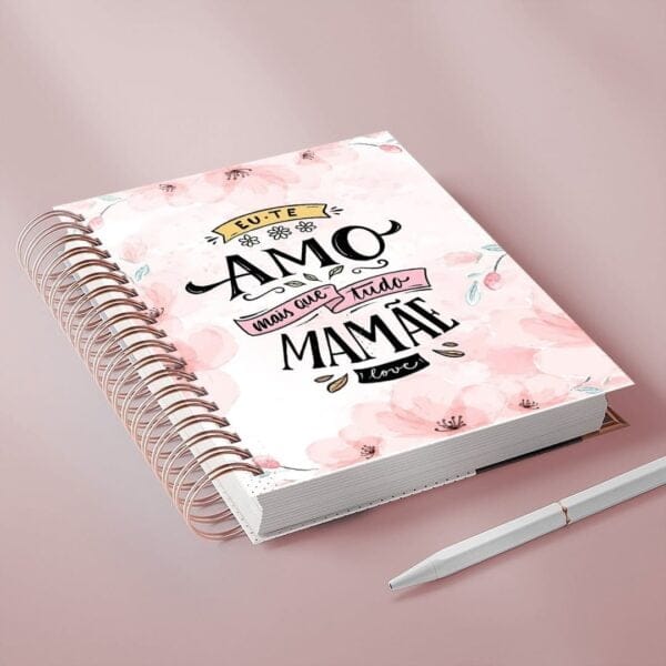 Kit Digital Mães Frases Lettering Caneca Agenda Camiseta