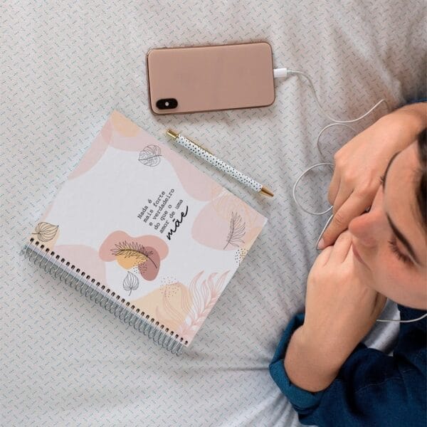 Kit Digital Mães Frases Lettering Caneca Agenda Camiseta
