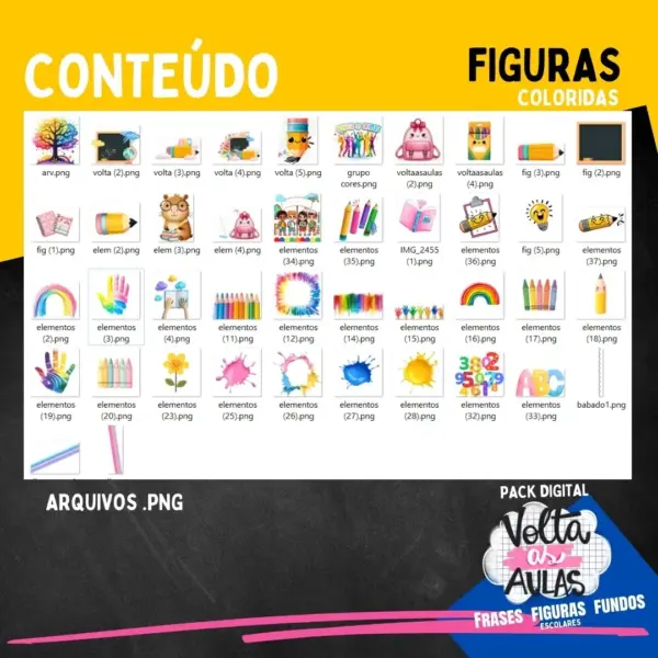 Kit Digital Mascotes Escolares Alta Resolucao Para Artesanato 5