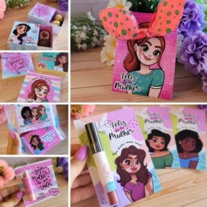 Kit Digital Mulheres Fortes Bonequinhas Frases E Ilustrações