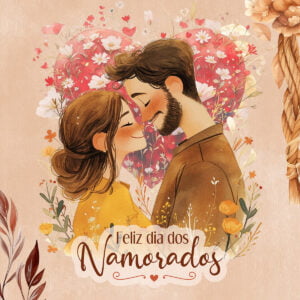 Kit Digital Namorados Cristãos Em Aquarela Png Ilustrações
