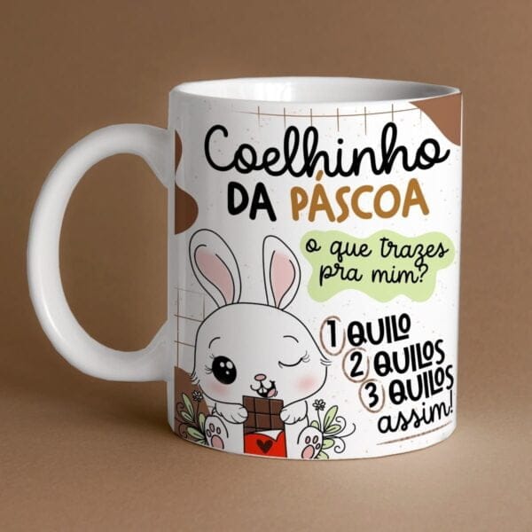 Kit Digital Páscoa Florks Divertidos Frases Ilustrações Png