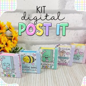 Kit Digital Post It - Arquivo Digital