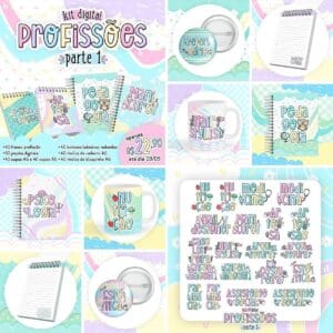 Kit Digital Profissões Enfermagem Direito Contabilidade