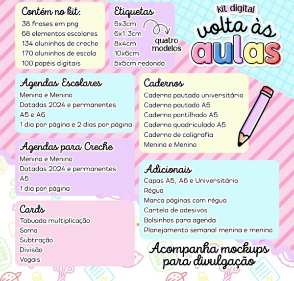 Kit Digital Volta Ás Aulas 2024 - Arquivo Digital