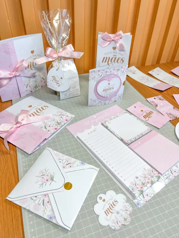 Kit DIY para Sublimação e Papelaria Dia das Mães