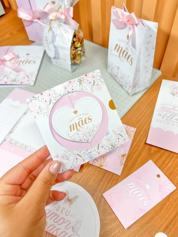 Kit DIY para Sublimação e Papelaria Dia das Mães