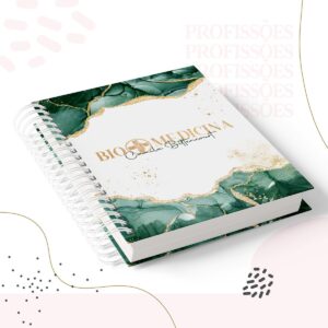 Kit Encadernação Biomedicina Feminino - Arquivo Digital