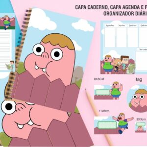 kit encadernacao clarencio o otimista arquivo digital papel e scrapbook