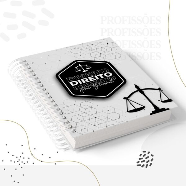 Kit Encadernação Direito Masculino - Arquivo Digital