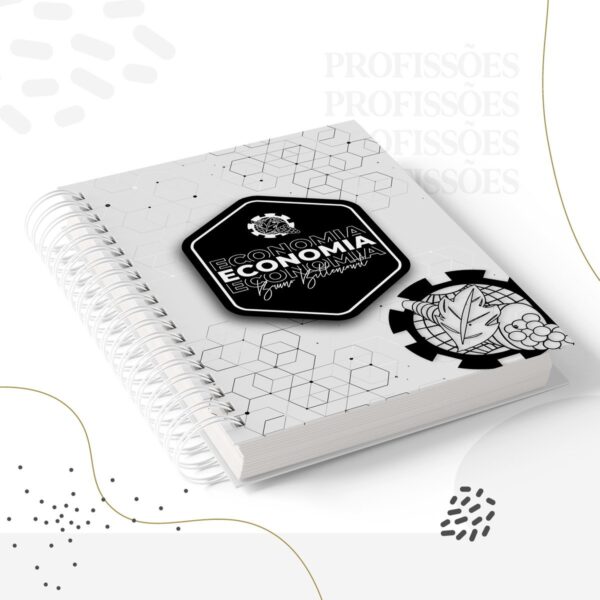 Kit Encadernação Economia Masculino - Arquivo Digital