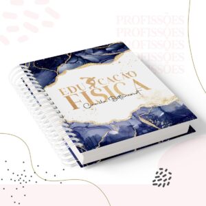kit encadernacao educacao fisica feminino arquivo digital planners 1