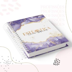 kit encadernacao estetica feminino arquivo digital kit encadernacao estetica feminino arquivo digita