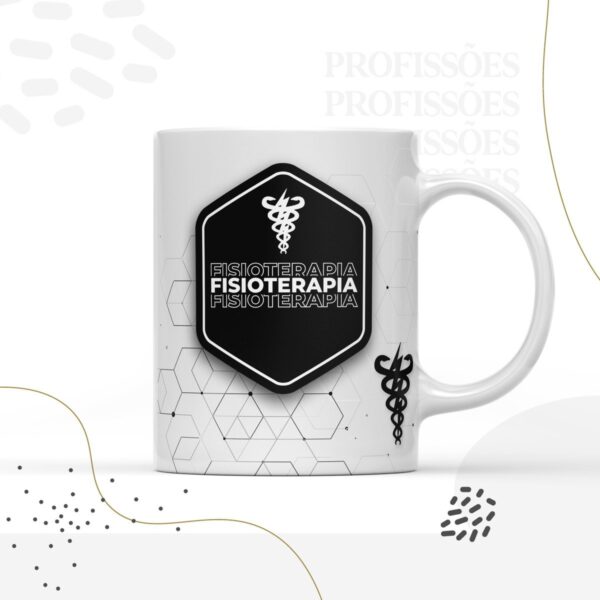 Kit Encadernação Fisioterapia Masculino -Arquivo Digital - Imagem 3