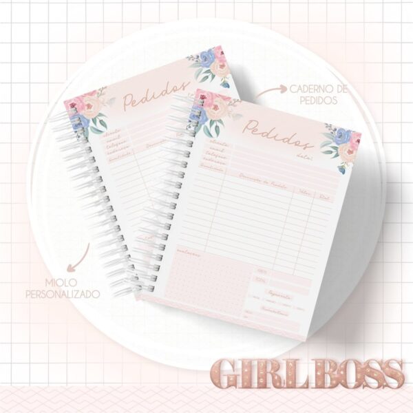 Kit Encadernação GirlBoss - Arquivo Digital - Imagem 2