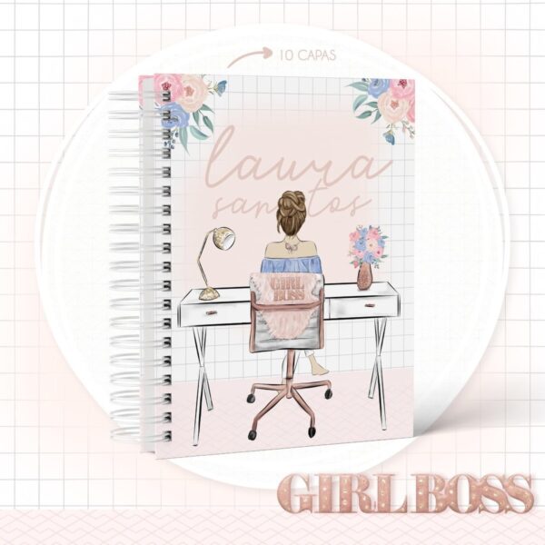 Kit Encadernação GirlBoss - Arquivo Digital