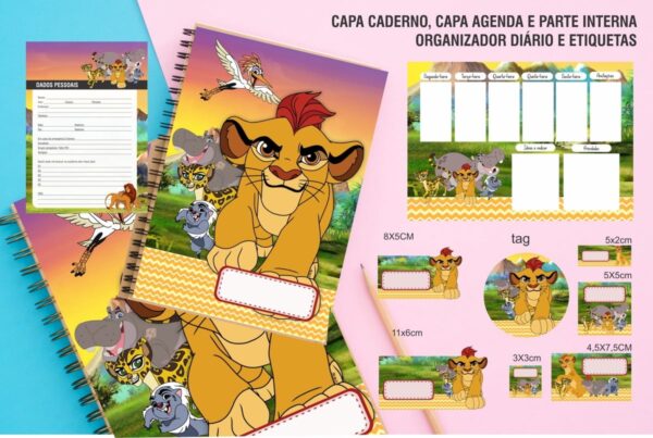 Kit Encadernação Guarda Leão - Arquivo Digital