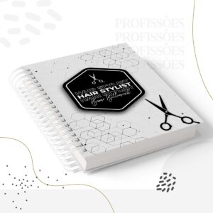 kit encadernacao hair stylist masculino arquivo digital kit encadernacao 2