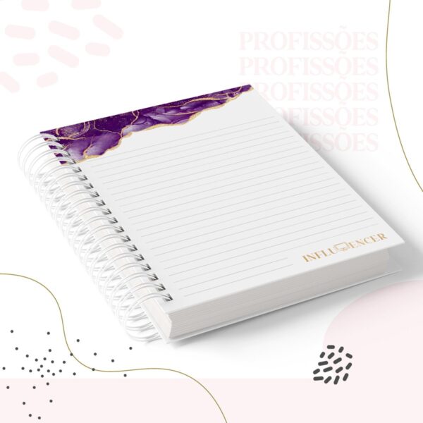Kit Encadernação Influencer Feminino - Arquivo Digital