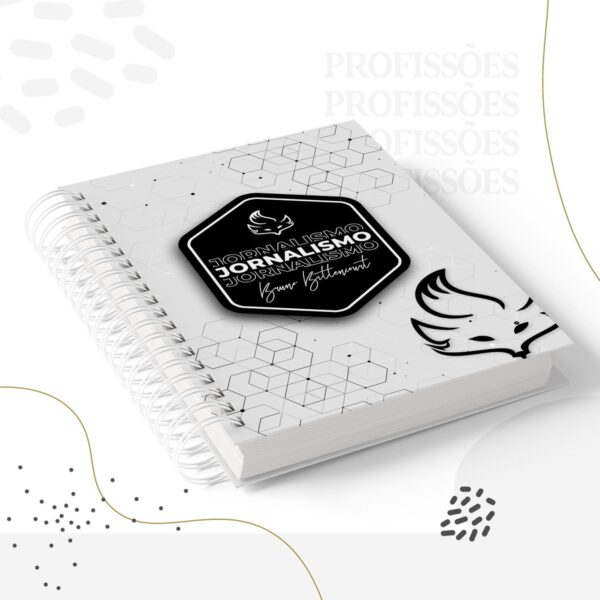 Kit Encadernação Jornalismo Masculino -Arquivo Digital