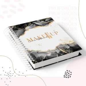 kit encadernacao makeup feminino arquivo digital kit encadernacao makeup