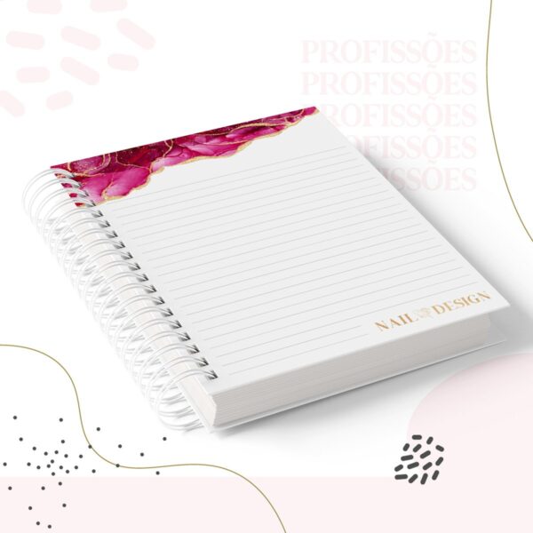 Kit Encadernação Nail Design Feminino - Arquivo Digital