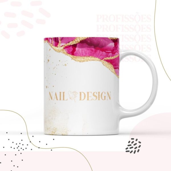 Kit Encadernação Nail Design Feminino - Arquivo Digital
