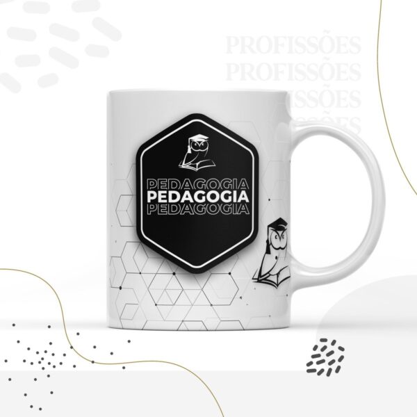 Kit Encadernação Pedagogia Masculino -Arquivo Digital - Imagem 3