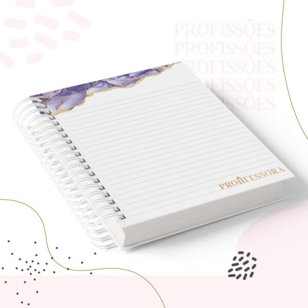 Kit Encadernação Professora Feminino - Arquivo Digital - Imagem 2