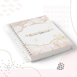 kit encadernacao servico social feminino arquivo digital caderno 2