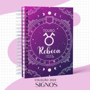 kit encadernacao signos arquivo digital papelaria personalizada 2