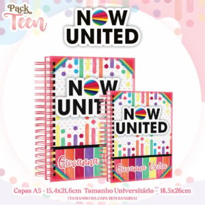 kit encadernacao teen now united arquivo digital planners