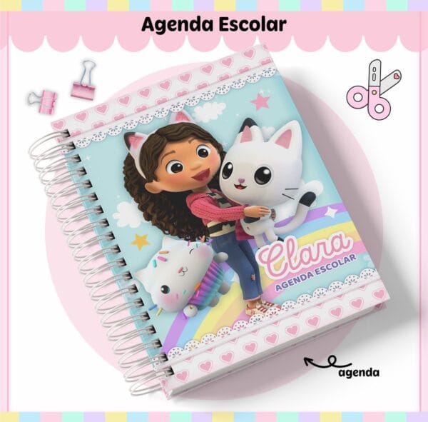 Kit Escolar a Casa Mágica Gabby - Arquivo Digital